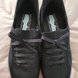 Skechers Women's Slip-ins Black Shoes Size US 9.5
